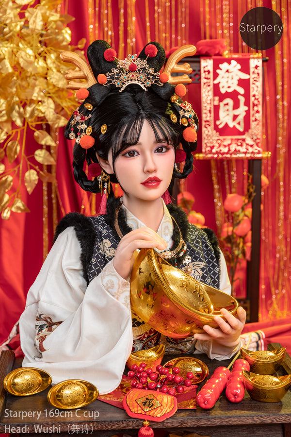 Wushi: 169cm C-Cup Realistic Sex Doll-Starpery