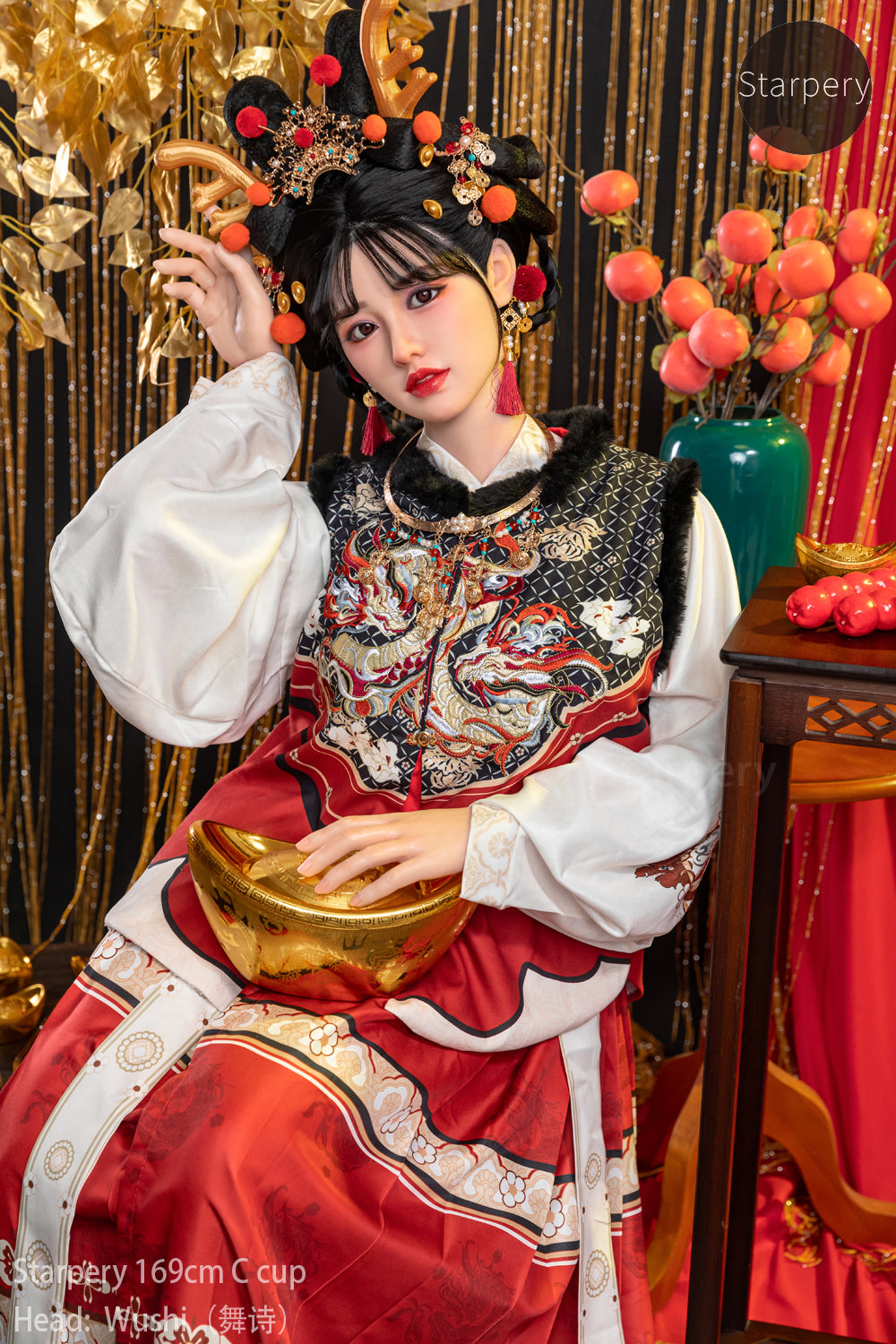 Wushi: 169cm C-Cup Realistic Sex Doll-Starpery