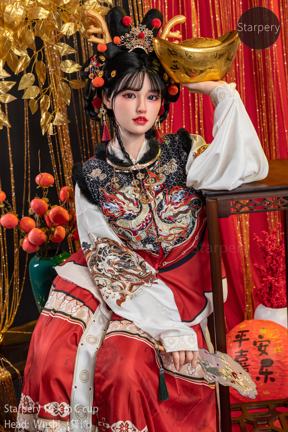 Wushi: 169cm C-Cup Realistic Sex Doll-Starpery