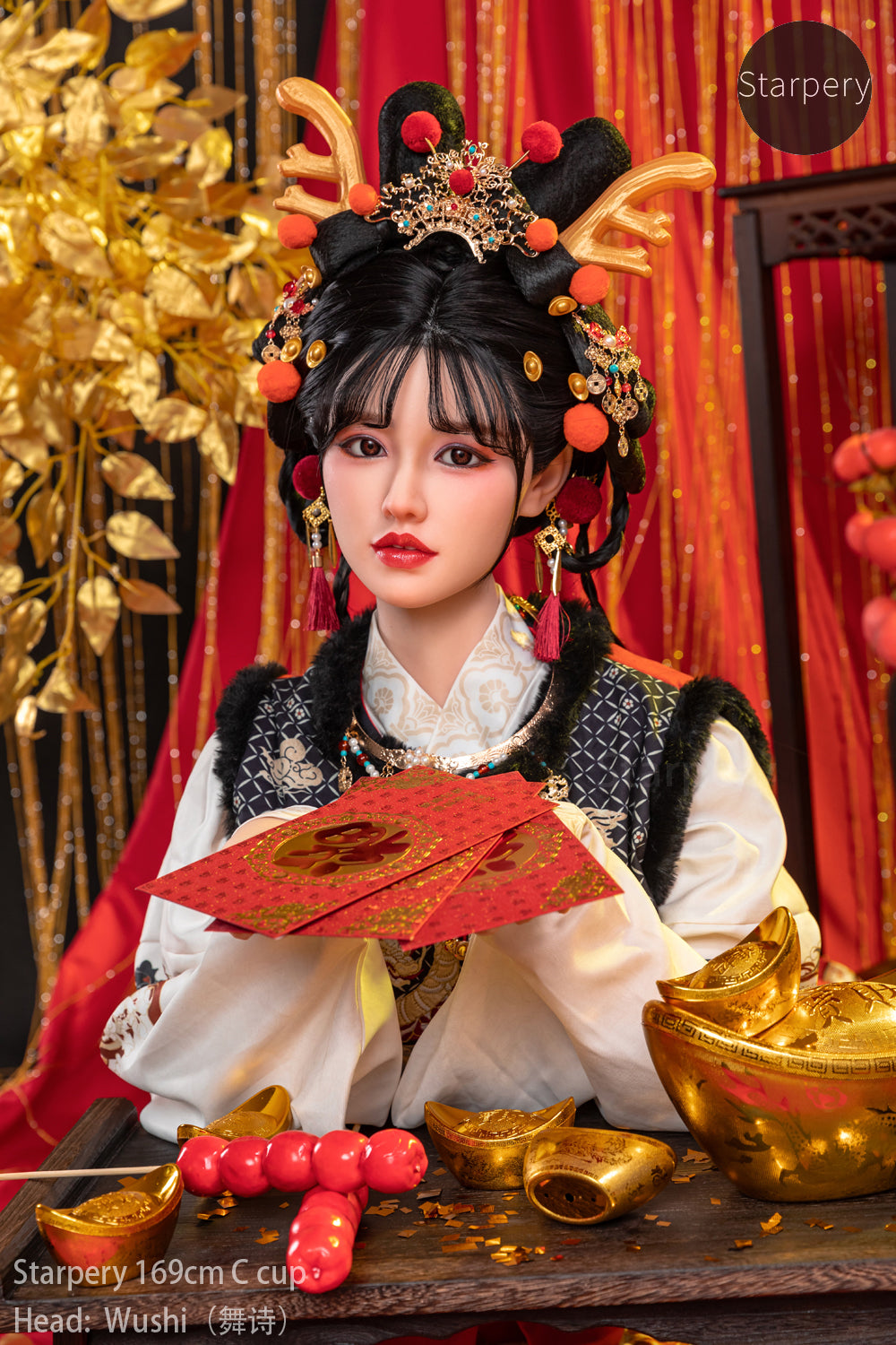 Wushi: 169cm C-Cup Realistic Sex Doll-Starpery