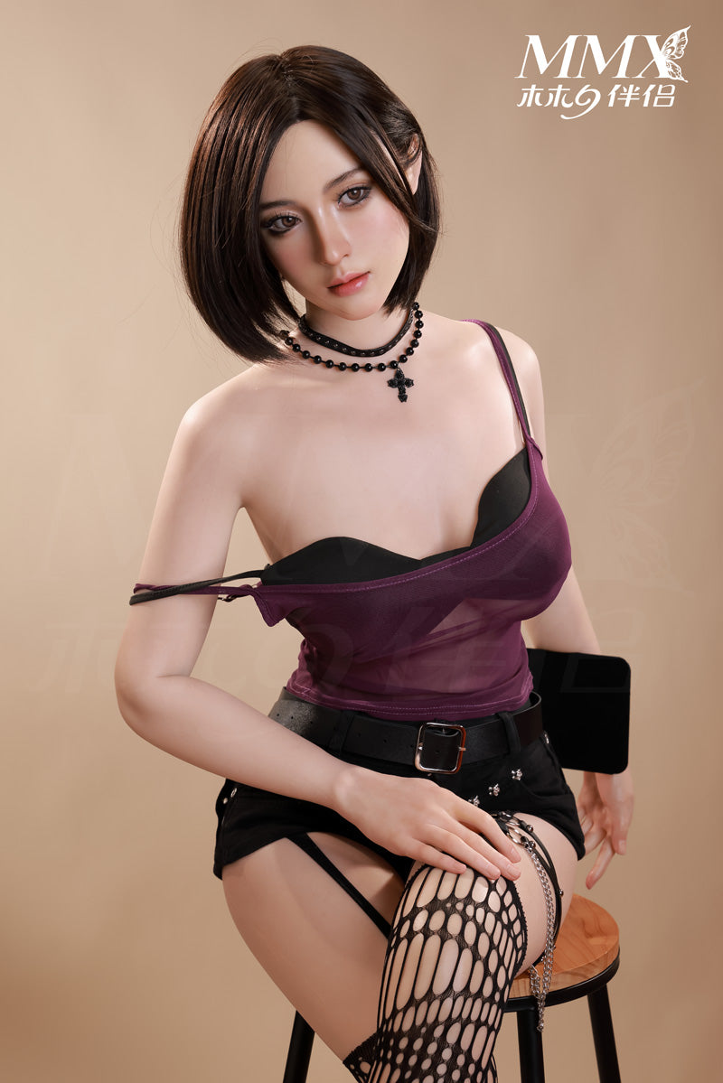MengQi: Realistic 165cm F-Cup Silicone Sex Doll-MMX Doll