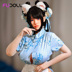 Xiao Bei ROS: 162cm F-Cup Realistic Silicone Sex Doll-FU Doll