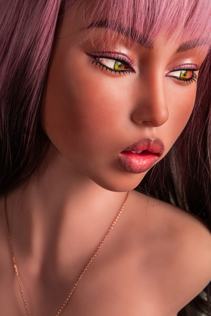 #870 Torso Lilian[Silicone ROS Head]: 110cm Realistic Silicone Head TPE Body Love Doll Torso-Climax Doll