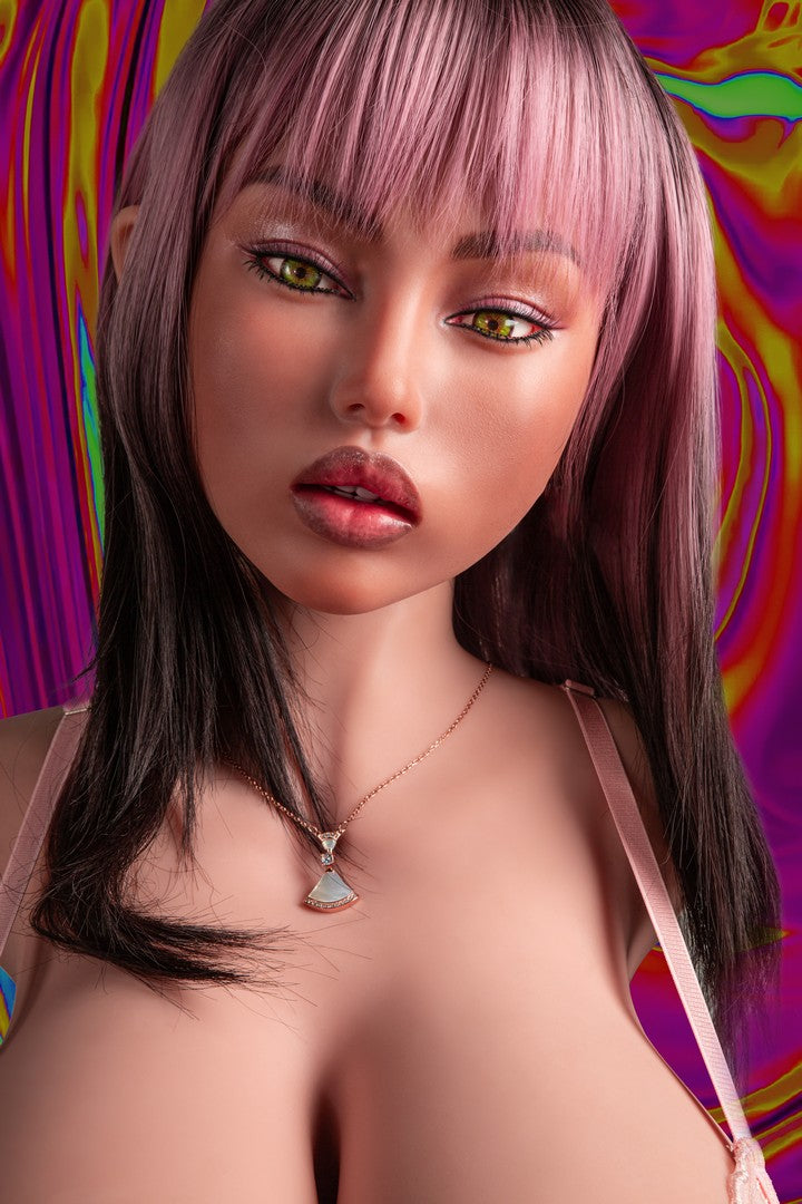 #870 Torso Lilian[Silicone ROS Head]: 110cm Realistic Silicone Head TPE Body Love Doll Torso-Climax Doll