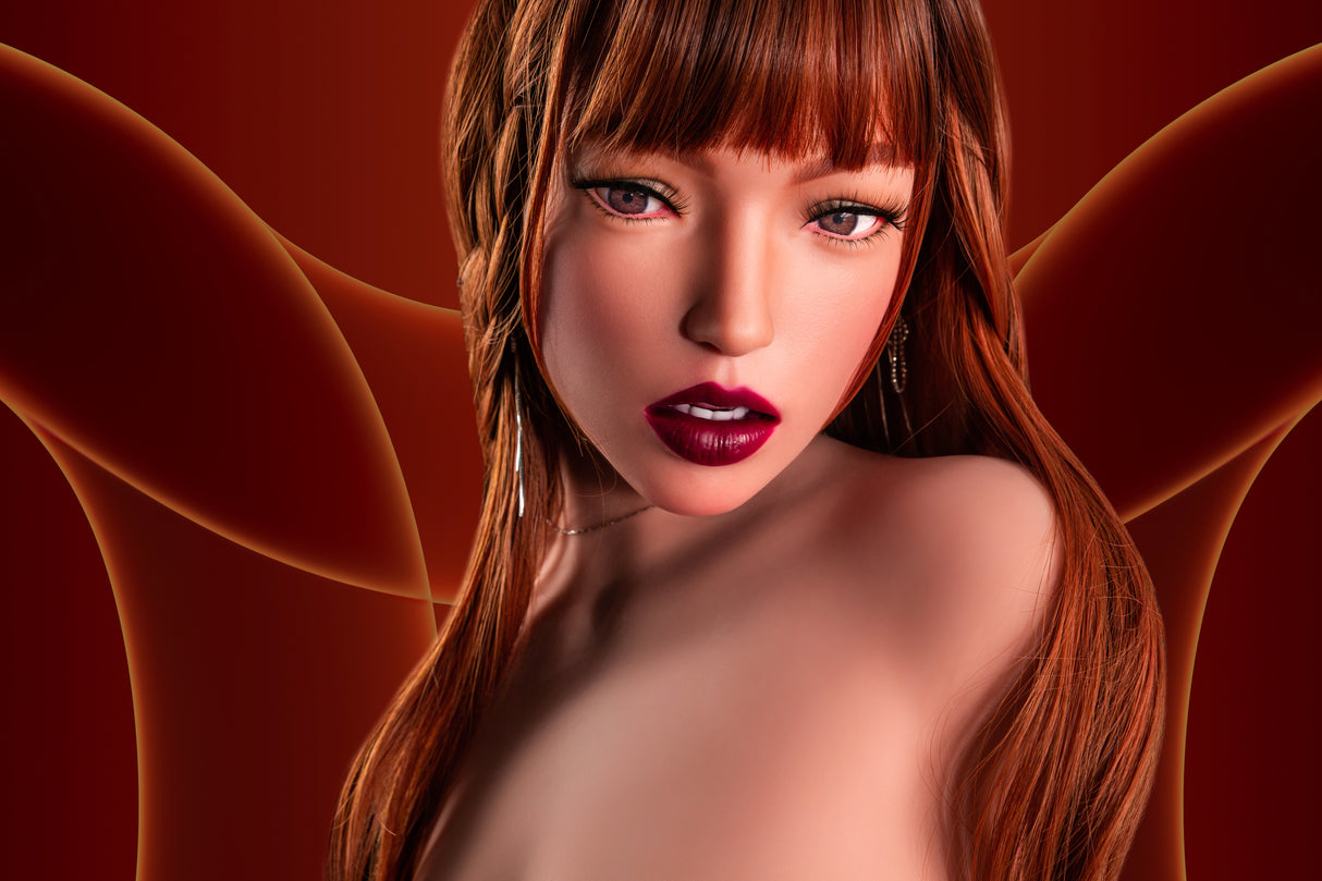 877# Polly: 110cm Realistic Silicone Head TPE Body Love Doll Torso-Climax Doll