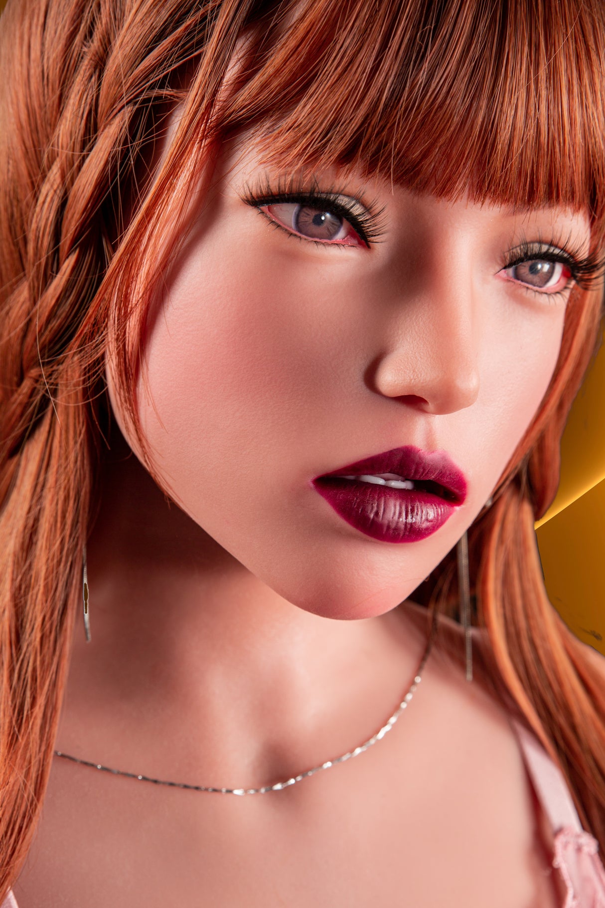 877# Polly: 110cm Realistic Silicone Head TPE Body Love Doll Torso-Climax Doll
