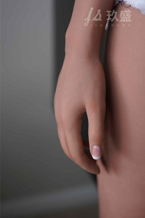 Gina : Poupée sexuelle Jiusheng (tête en silicone et corps en TPE)