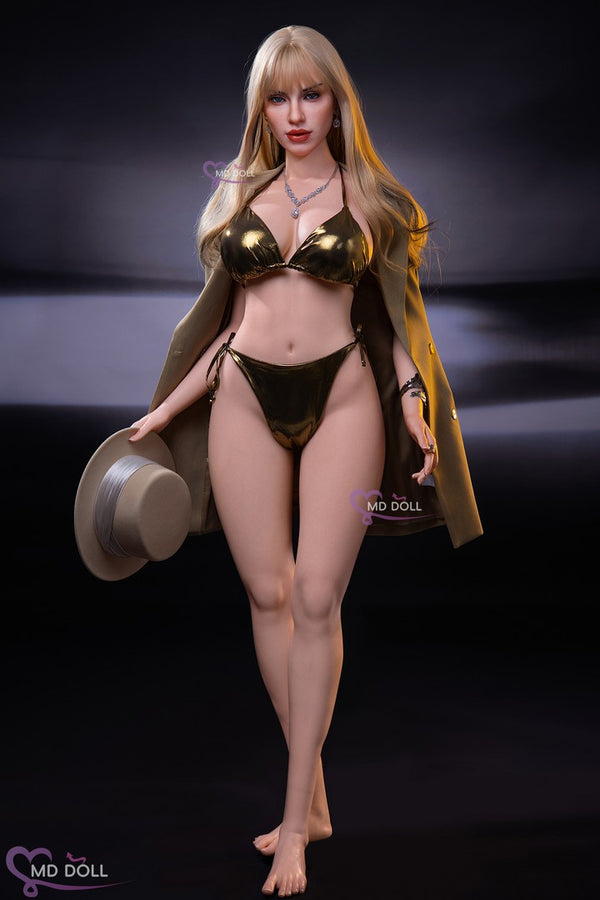 Jennifer: 166cm F-Cup Realistic Silicone Sex Doll-MD Doll