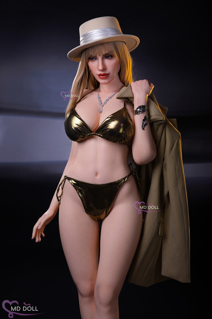 Jennifer: 166cm F-Cup Realistic Silicone Sex Doll-MD Doll