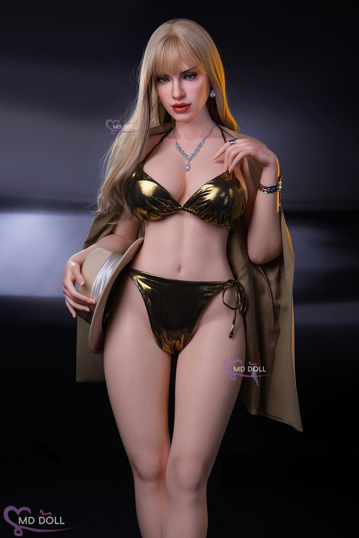 Jennifer: 166cm F-Cup Realistic Silicone Sex Doll-MD Doll