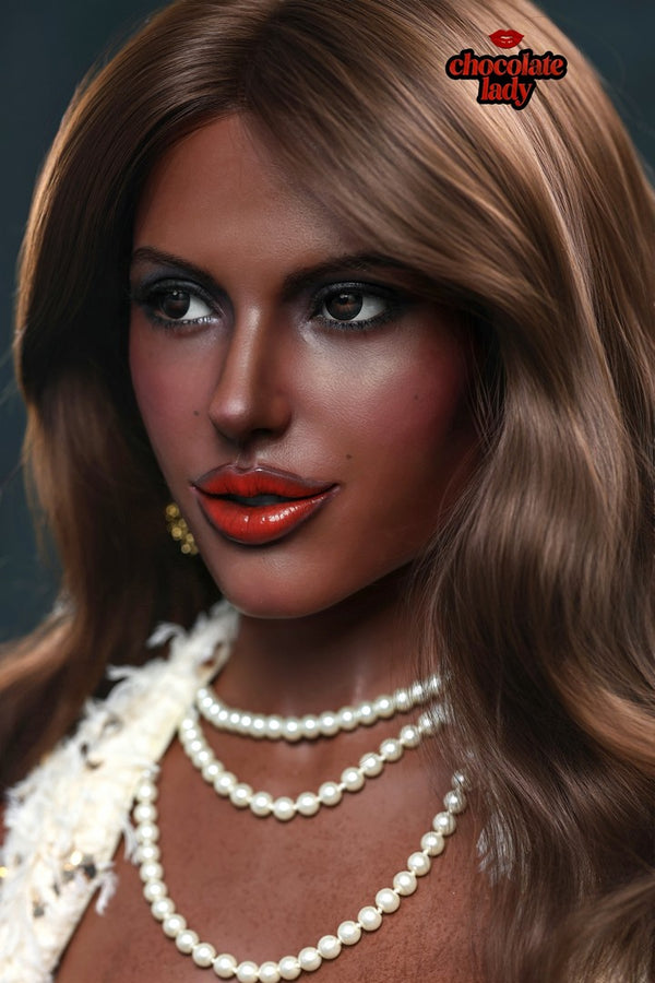 Jade: 160cm C-Cup Realistic Silicone Black Sex Doll