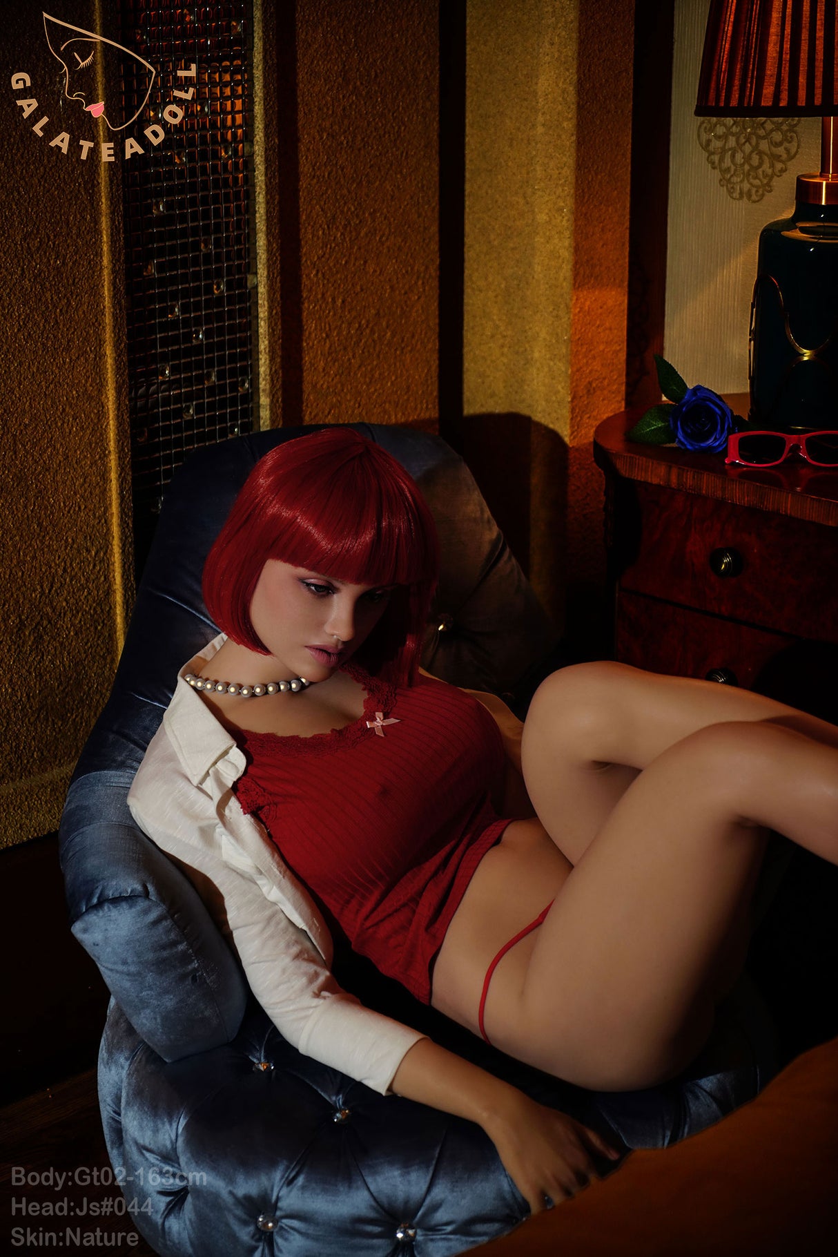 GT02: Galatea White Sex Doll (Full Silicone) JS#044(Nature)-1
