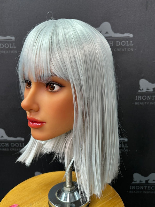 S17: Irontech 164 cm E-Cup weiße Sexpuppe (versandbereit nach Nordamerika)
