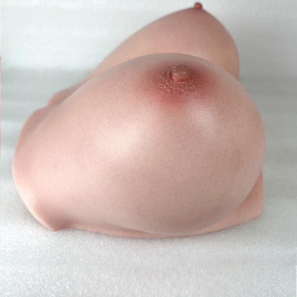 B-86(Cinnamon): 86cm Realistic Silicone Love Doll Torso-Climax Doll