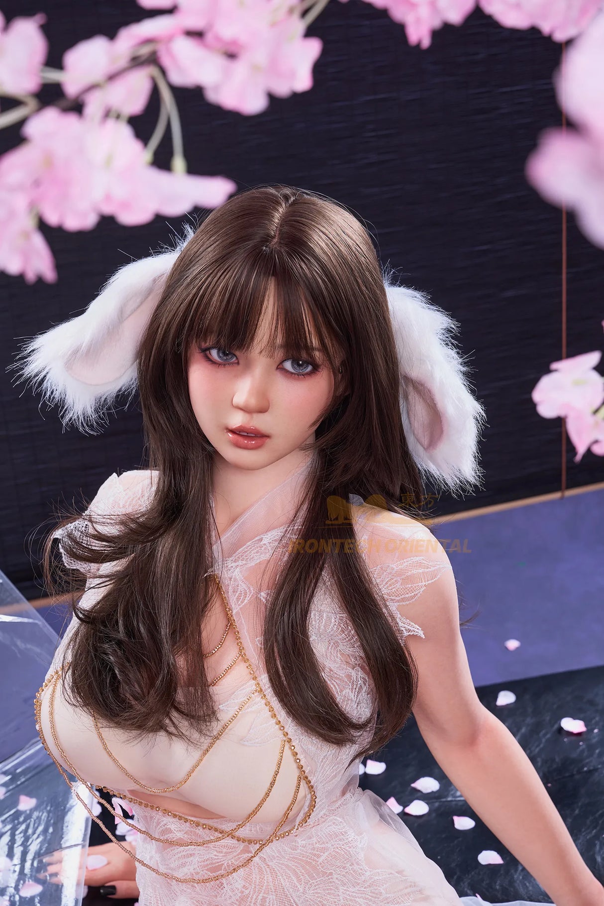 T3 Nia: 161cm E-Cup Pink Blossom Girl Japanese Sex Doll | Oriental Series