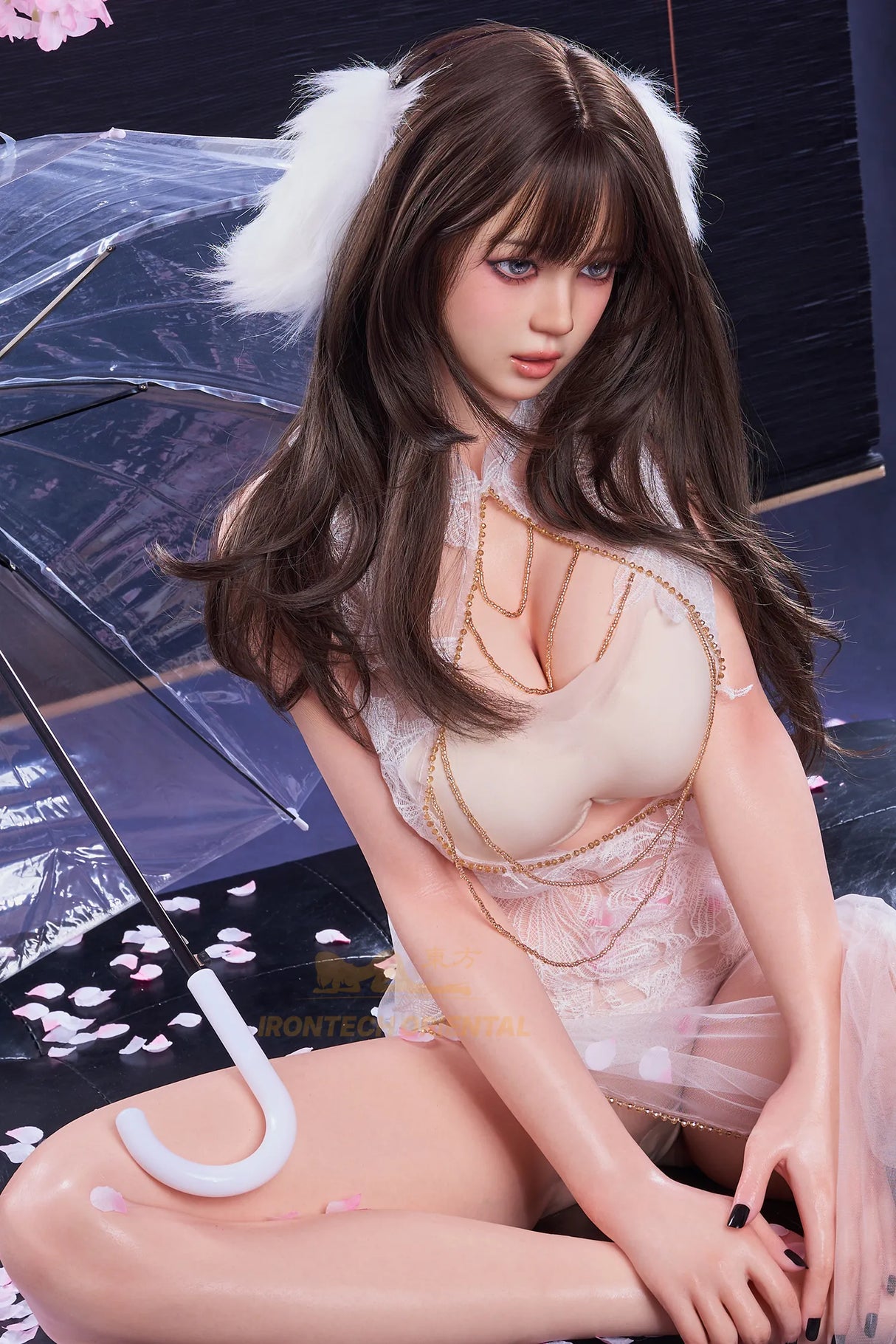 T3 Nia: 161cm E-Cup Pink Blossom Girl Japanese Sex Doll | Oriental Series