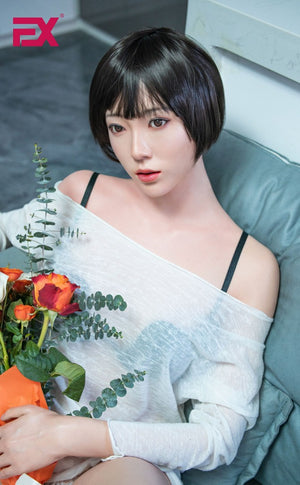 Monique: 162cm B-Cup Luxury Seamless Neck Silicone Sex Doll-Clone