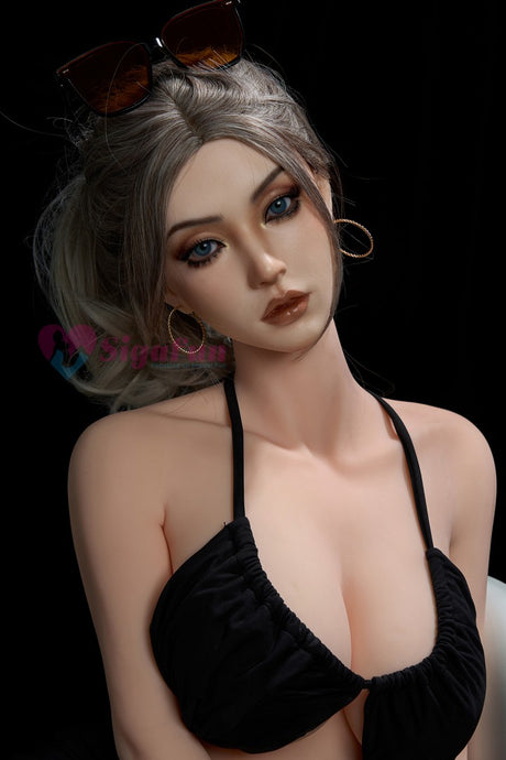 PF164-SG6: 164cm Lifelike Silicone Head TPE Body Sex Doll-Sigafun Doll-[USA & Canada Stock]
