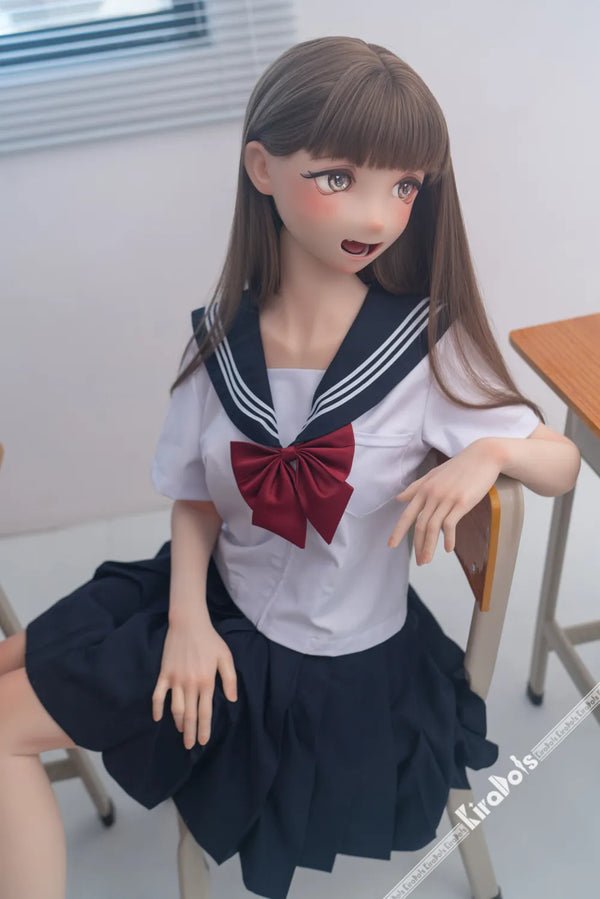 Umegawa Kurako: 155cm B-Cup Academy Uniform Girl Anime Sex Doll