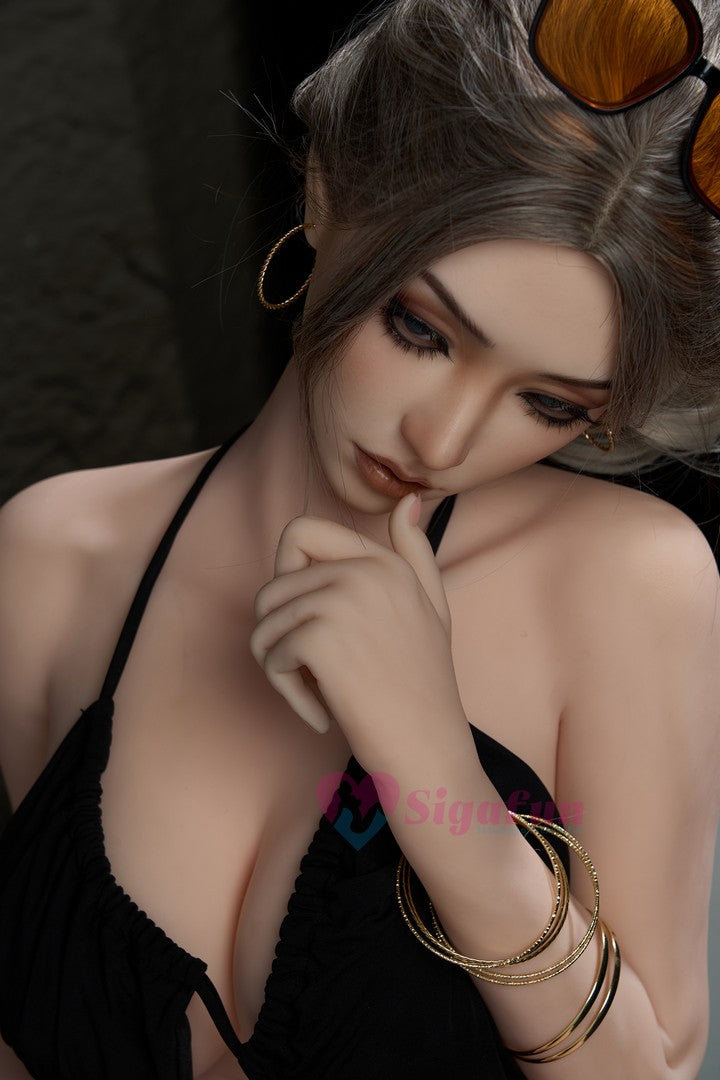 PF164-SG6: 164cm Lifelike Silicone Head TPE Body Sex Doll-Sigafun Doll-[USA & Canada Stock]