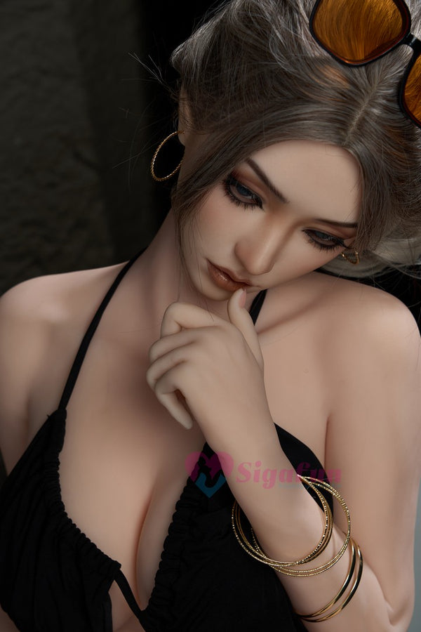 PF164-SG6: 164cm Lifelike Silicone Head TPE Body Sex Doll-Sigafun Doll-[USA & Canada Stock]