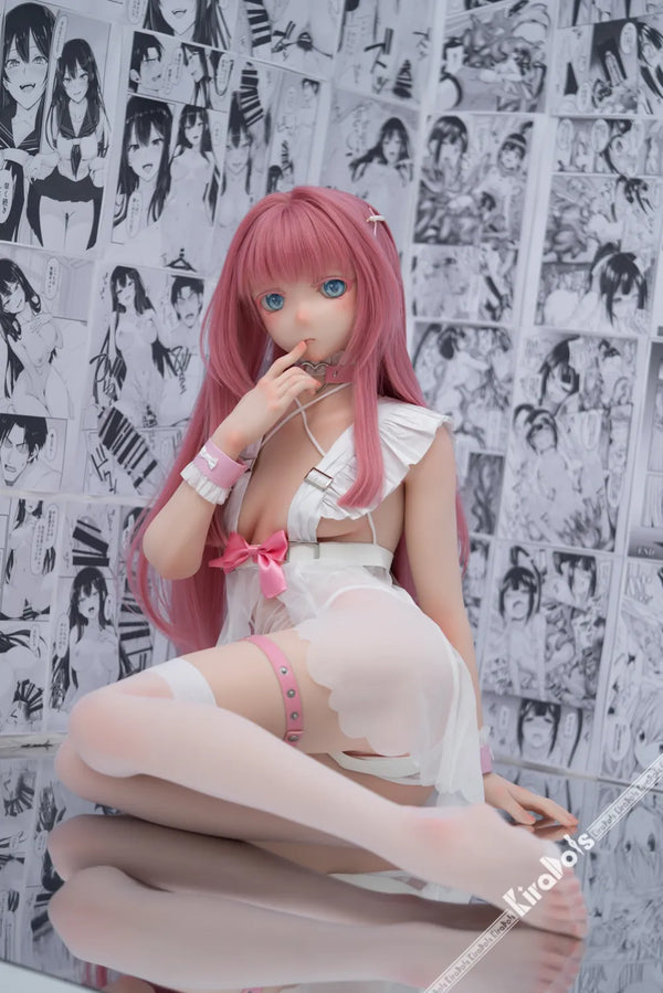 Tsumugi: 150cm A-Cup White Veil Girl Anime Sex Doll