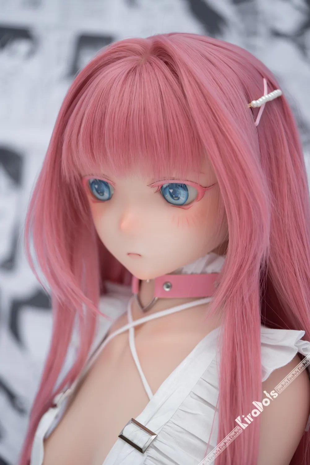 Tsumugi: 150cm A-Cup White Veil Girl Anime Sex Doll