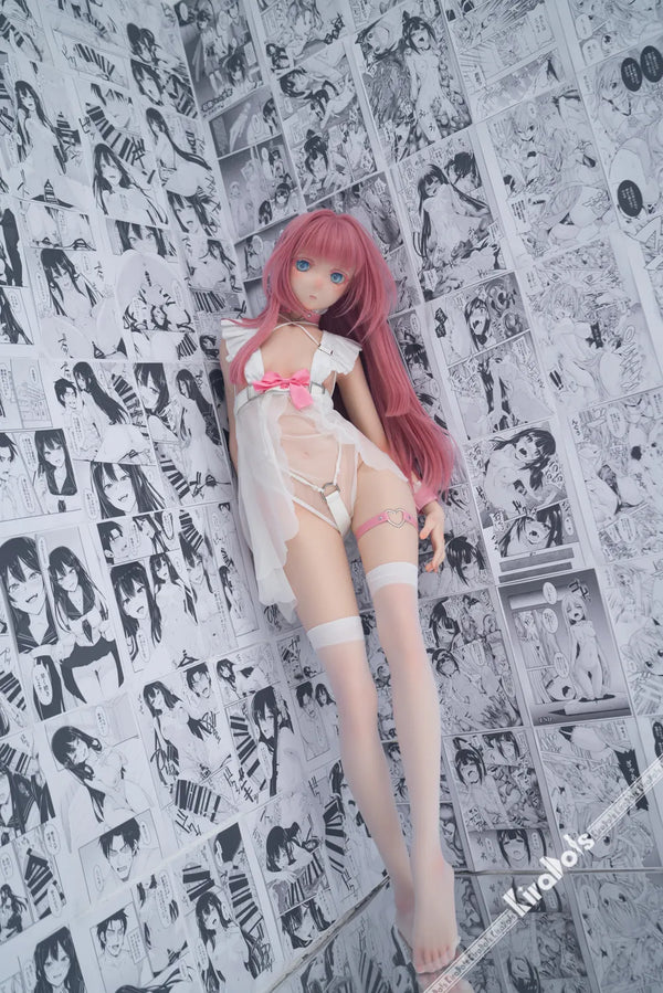 Tsumugi: 150cm A-Cup White Veil Girl Anime Sex Doll