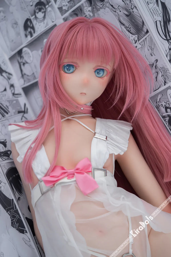 Tsumugi: 150cm A-Cup White Veil Girl Anime Sex Doll