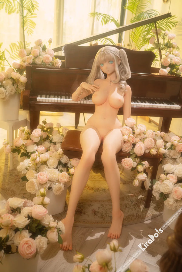 Tsumugi: 155cm D-Cup Floral Piano Maiden Anime Sex Doll