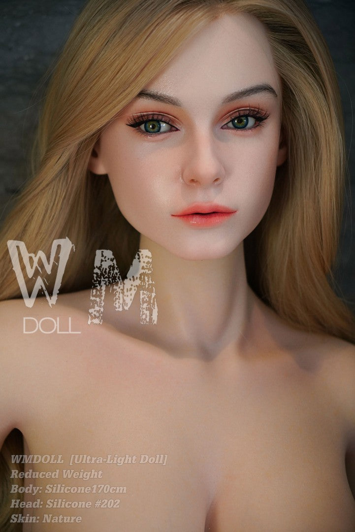 202#: 170cm C-Cup Silicone Sex Doll-Ultra Light Weight Design