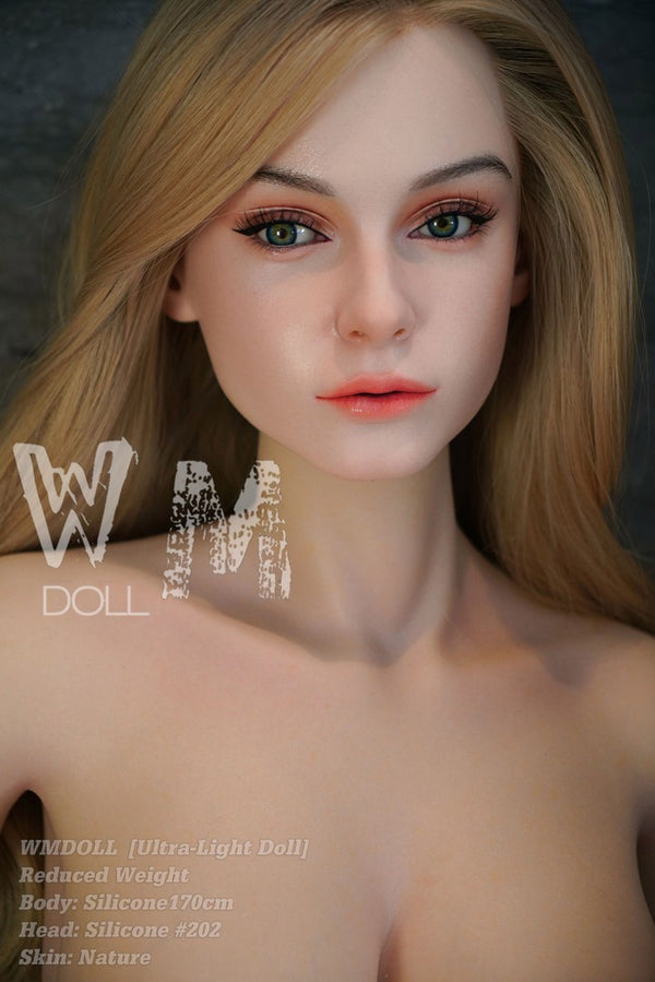 202#: 170cm C-Cup Silicone Sex Doll-Ultra Light Weight Design