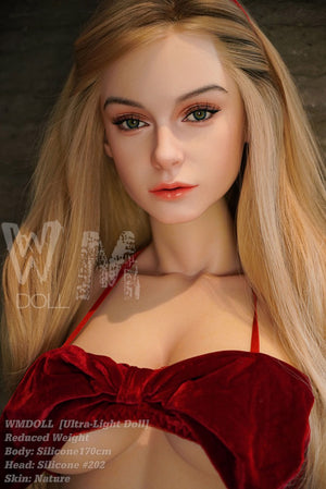 202#: 170cm C-Cup Silicone Sex Doll-Ultra Light Weight Design