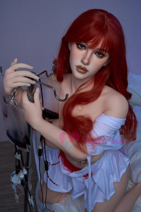 PF164-SG2-01: 164cm Lifelike Silicone Head TPE Body Sex Doll-Sigafun Doll-[USA & Canada Stock]