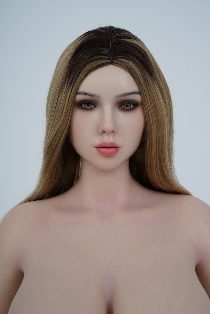 198#-1: 163cm H-Cup Silicone Sex Doll-Ultra Light Weight Design