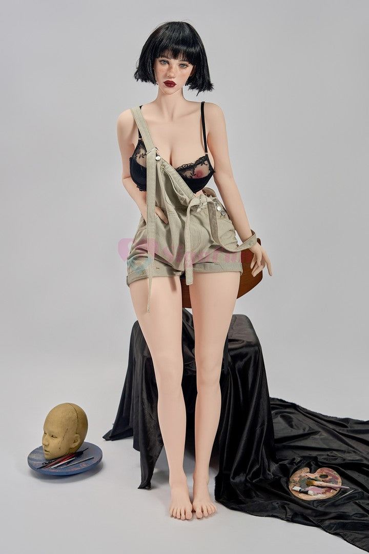 PF164-SG2: 164cm Lifelike Silicone Head TPE Body Sex Doll-Sigafun Doll-[USA & Canada Stock]