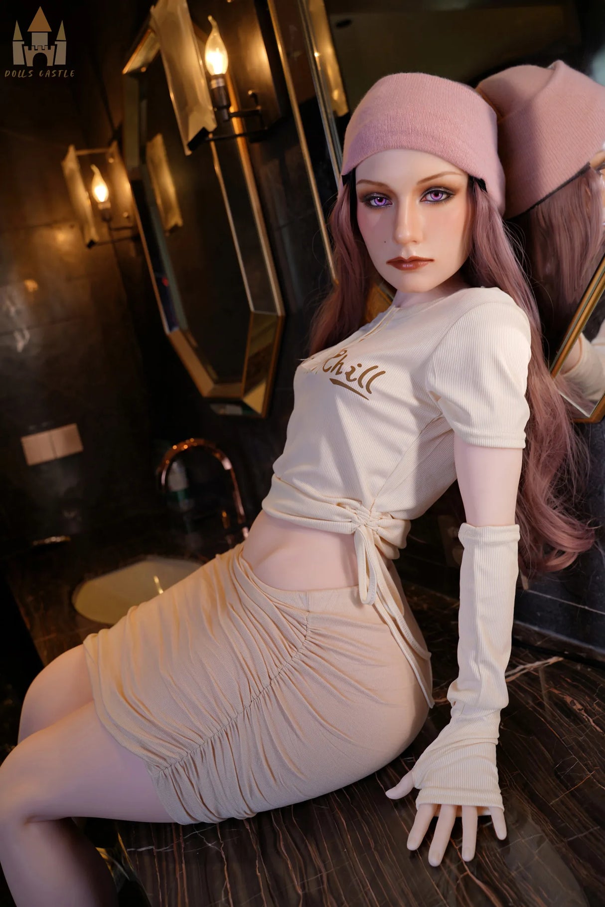 #S14 Jovelle: 148cm A-Cup Androgynous Charm Femboy Sex Doll