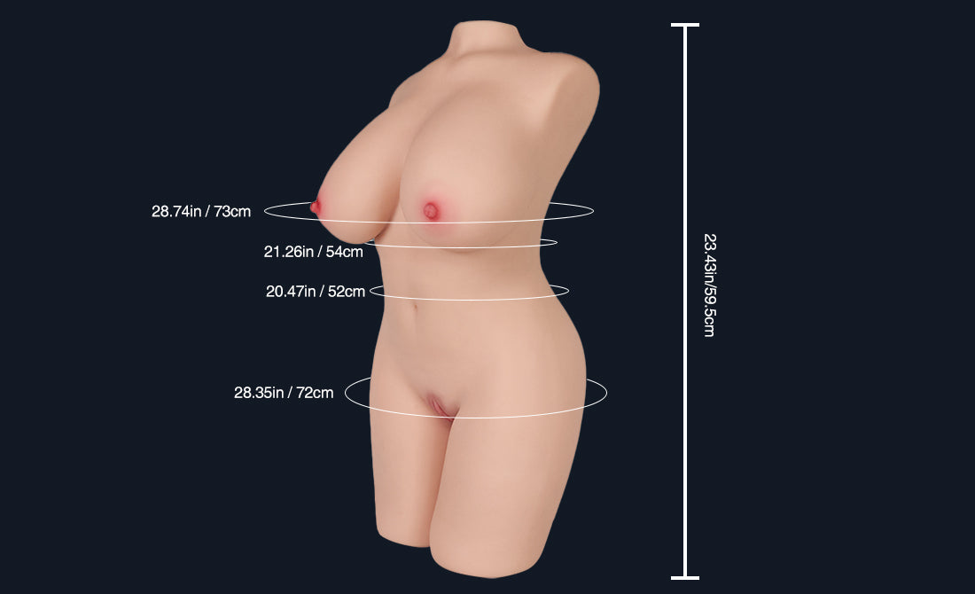 Donna 2.0: Tantaly Sex Doll Torso für Anfänger (Lieferung in 5–7 Tagen)