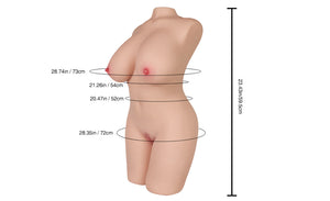 Donna 2.0: Tantaly Sex Doll Torso für Anfänger (Lieferung in 5–7 Tagen)