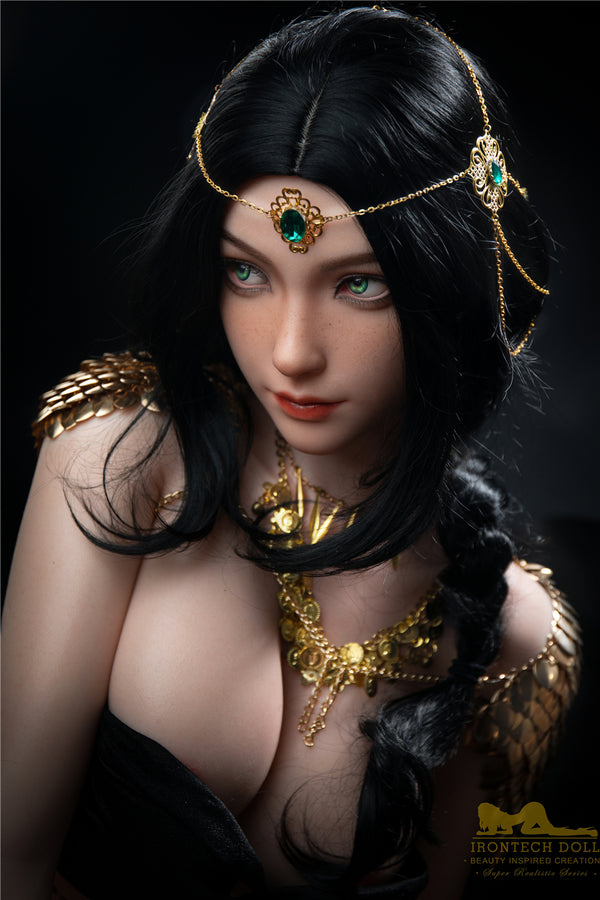 Kitty S32: Premium 166cm B-Cup Silicone Sex Doll-Irontech Doll