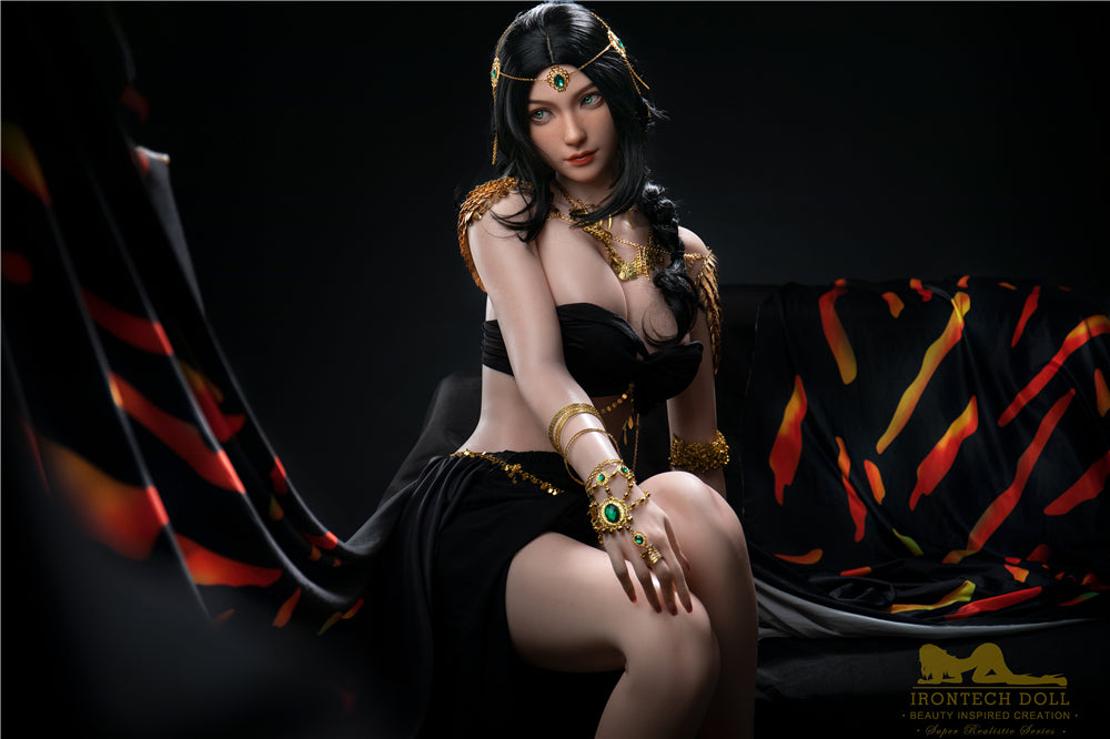 Kitty S32: Premium 166cm B-Cup Silicone Sex Doll-Irontech Doll