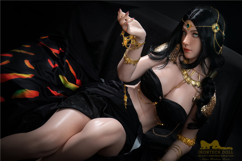 Kitty S32: Premium 166cm B-Cup Silicone Sex Doll-Irontech Doll