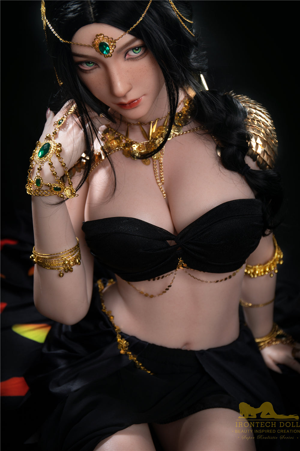 Kitty S32: Premium 166cm B-Cup Silicone Sex Doll-Irontech Doll