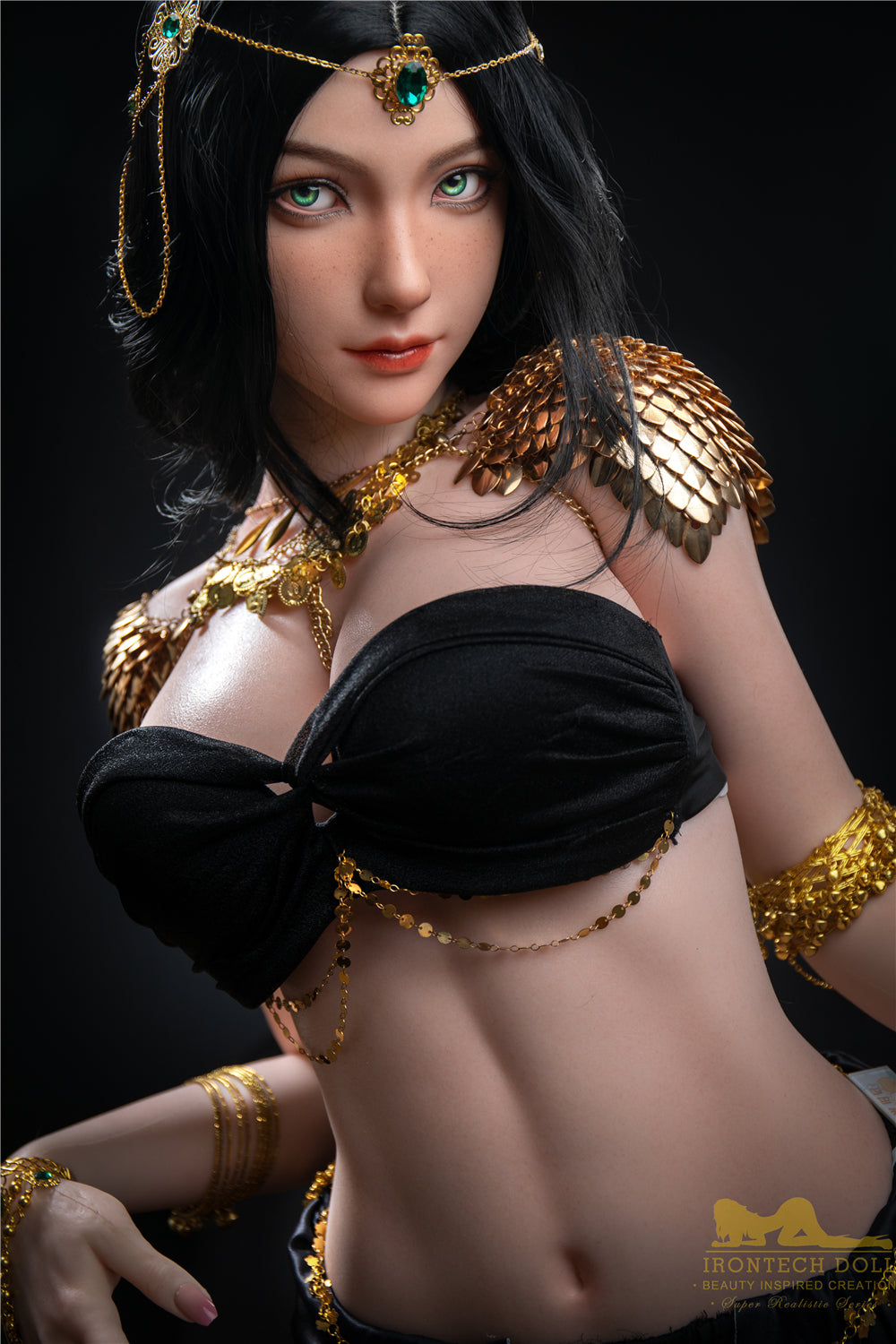 Kitty S32: Premium 166cm B-Cup Silicone Sex Doll-Irontech Doll