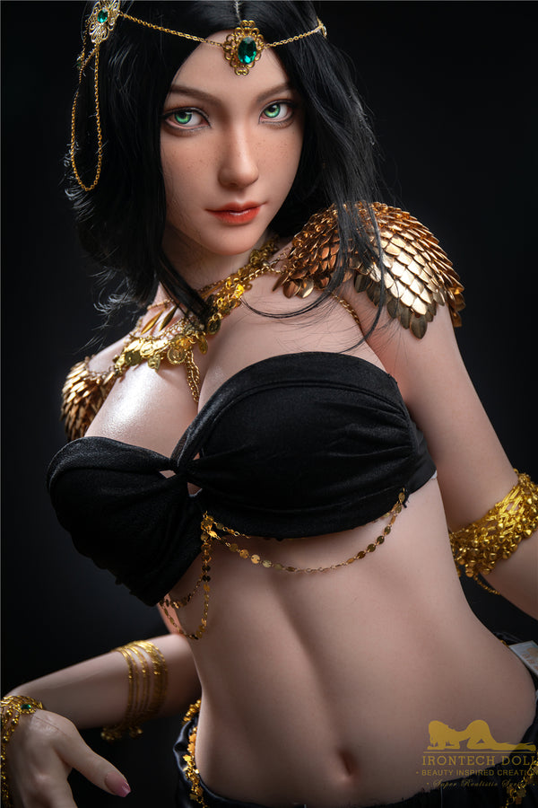 Kitty S32: Premium 166cm B-Cup Silicone Sex Doll-Irontech Doll