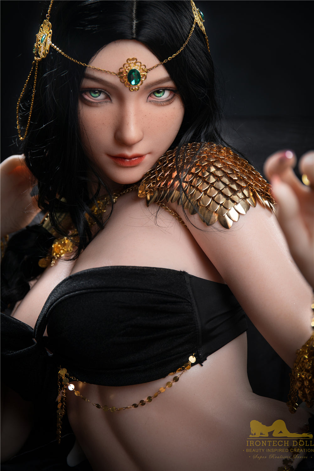 Kitty S32: Premium 166cm B-Cup Silicone Sex Doll-Irontech Doll