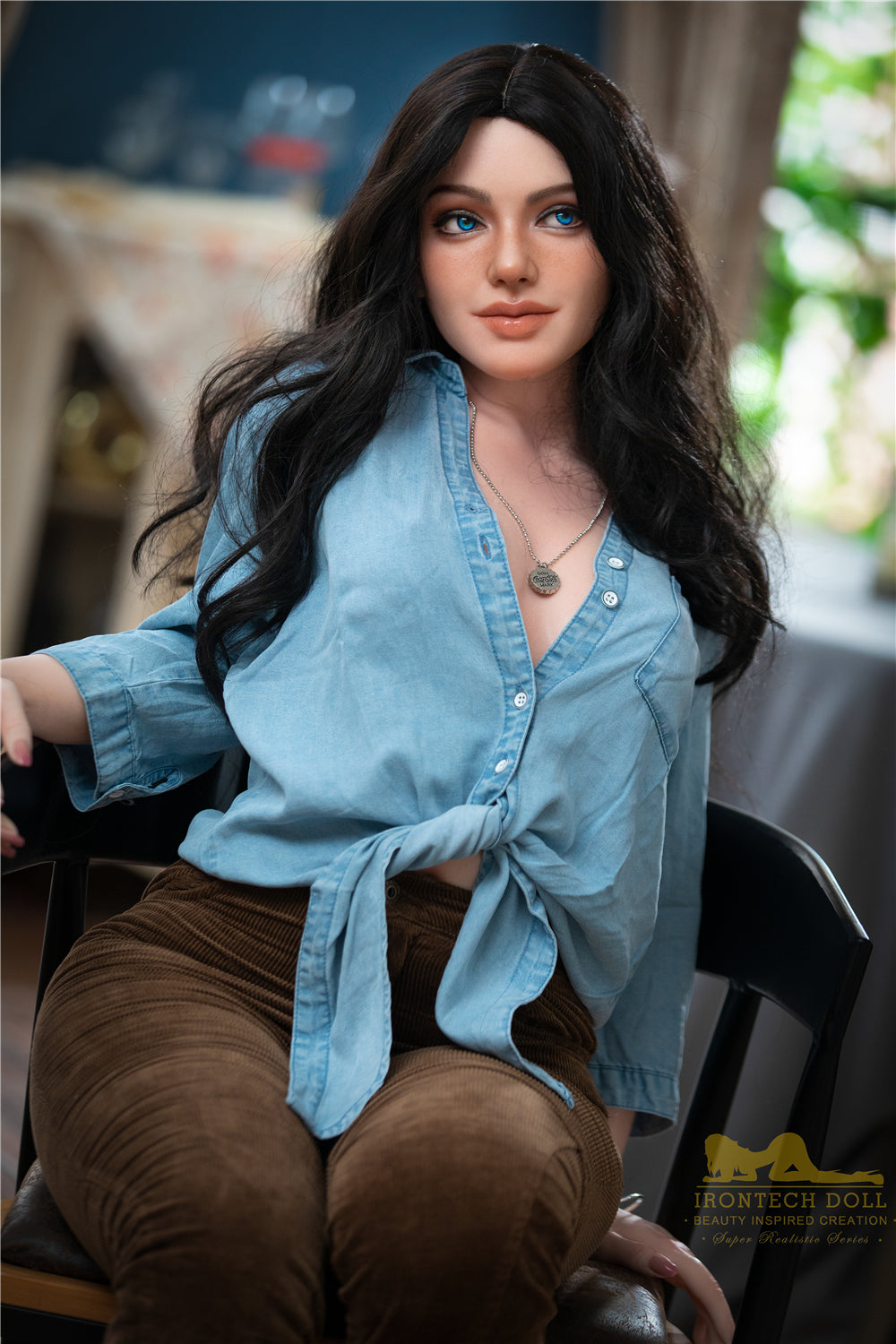 Ivy S27: Premium 152cm A-Cup Silicone Sex Doll-Irontech Doll