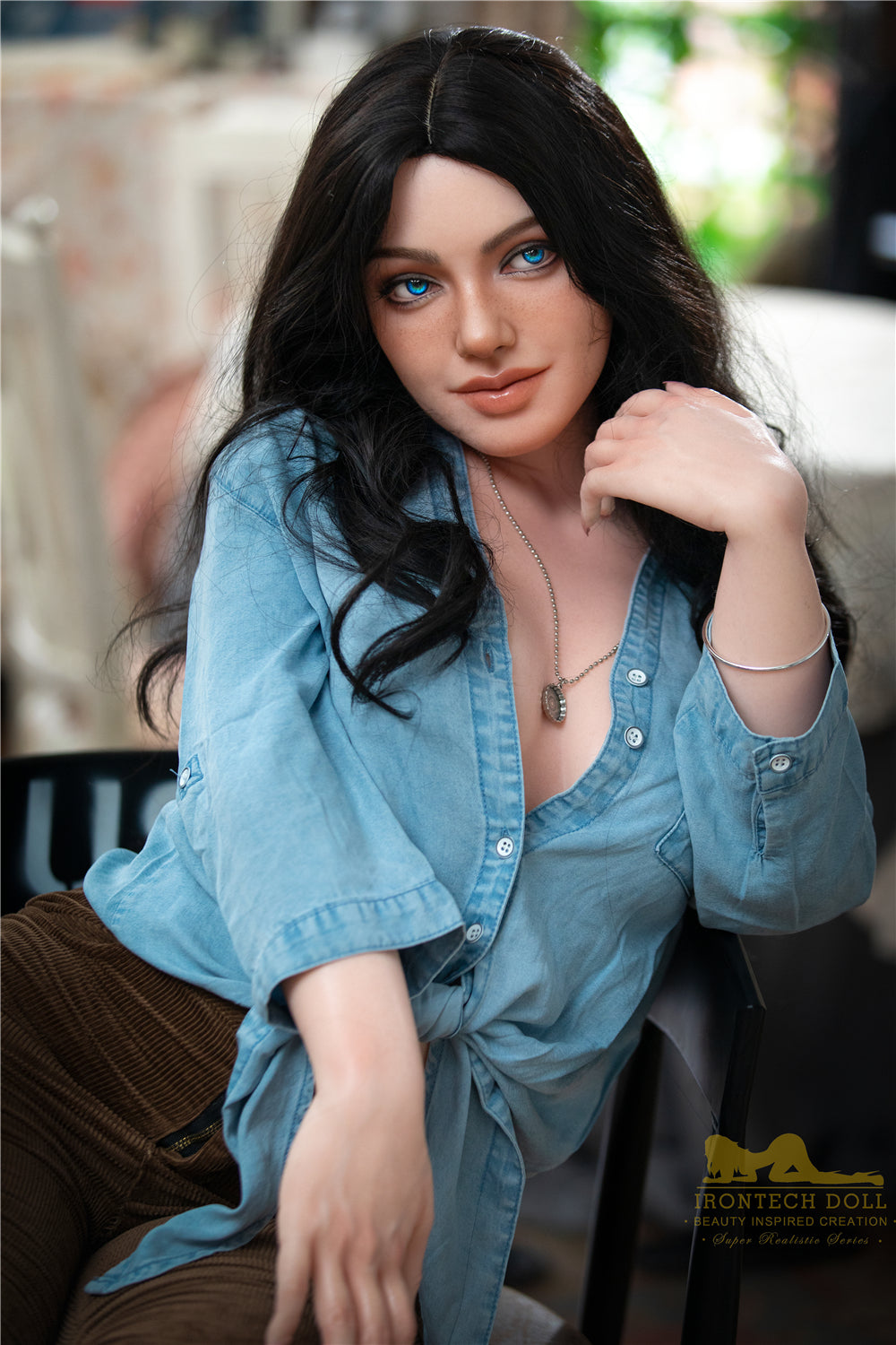 Ivy S27: Premium 152cm A-Cup Silicone Sex Doll-Irontech Doll