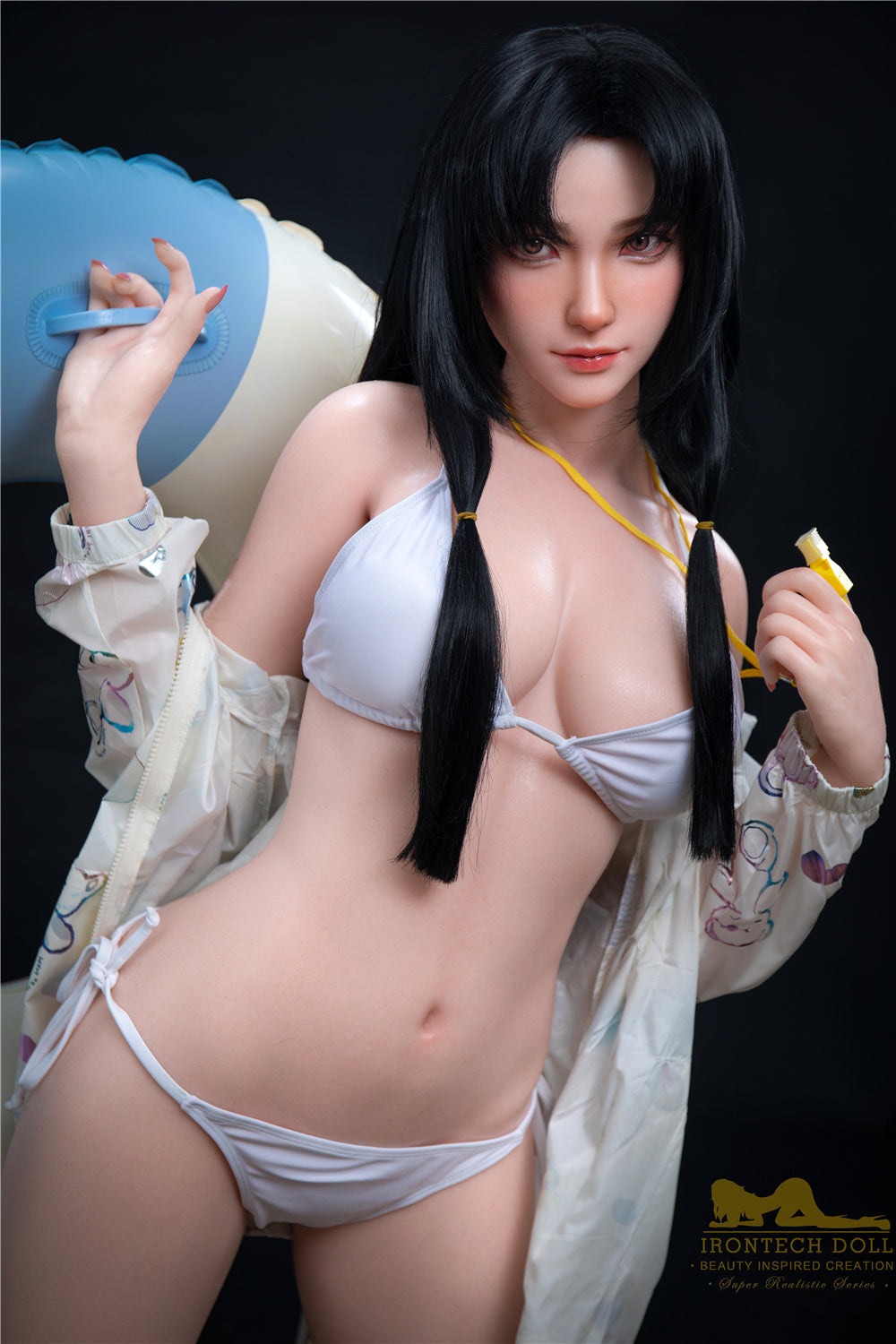 Kitty S32: Premium 166cm B-Cup Silicone Sex Doll-Irontech Doll
