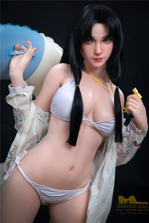 Kitty S32: Premium 166cm B-Cup Silicone Sex Doll-Irontech Doll